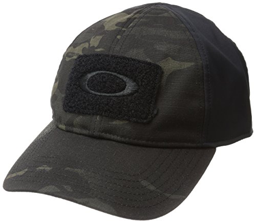 Oakley Men's Si Cotton Cap Mc, Black Multicam, L/XL