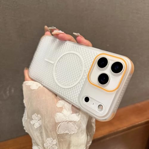 Coque iPhone 12 Blanc magnétique pour charger sans fil au bureau ou en voiture