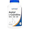 Nutricost Acetyl L-Carnitine 500mg,...