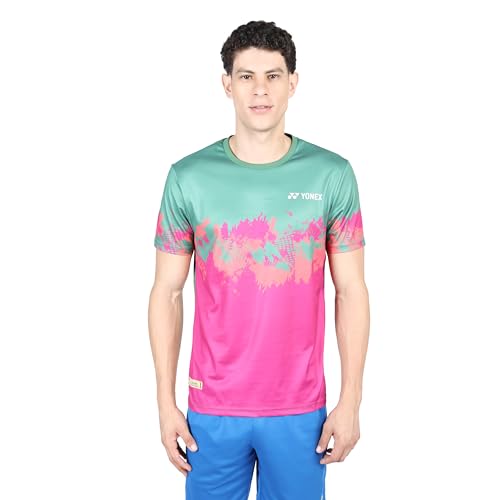 Image of YONEX Essentia Junior T-Shirt - Sustainable Performance | TruDry Moisture-Wicking | Cool, Dry and Comfortable | Round Neck | Light Weight | Eco-Friendly T-Shirt Recycled Plastic Bottles