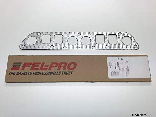 FEL-PRO Junta colector de escape y admisión Cherokee XJ 2.5L 1984-2000/ Comanche MJ 2.5L 1986-1992 Cover
