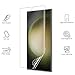 3 Pack for Samsung Galaxy S23 Ultra TPU Screen Protector [Not Glass] [100% Fingerprint Unlock] [3D Curved] Touch Sensitive Film for S23 Ultra