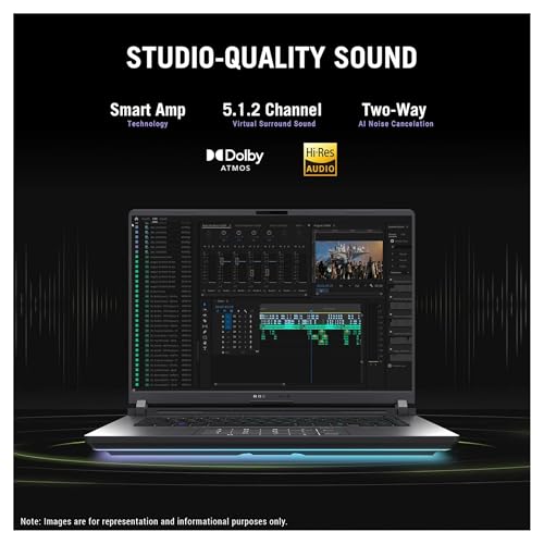 Image of ASUS ROG Strix G16 Gaming Laptop, Intel Ultra 9-275HX, 32 GB DDR5 RAM, 2 TB PCIe SSD, 16 inch 2.5K (2560x1600) Display, Nvidia G-Force RTX 5080, RGB Backlit Chiclet Keyboard, W11 Pro, Eclipse Gray