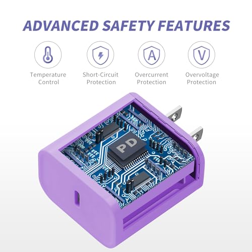 Image of iPhone Charger Fast Charging,[MFi Certified] 2Pack 20W Type C Fast Charger Block with [10FT&6FT] USB C to Lightning Cable Compatible for iPhone 14 /13 /12 /11 Pro Max /Xs Max /XR /X,iPad