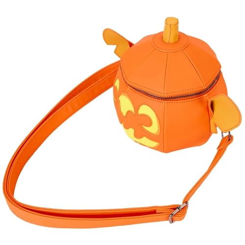 Loungefly Disney Stitch Pumpkin Head Figural Glow Crossbody Bag4