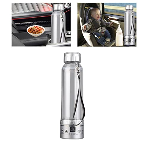 Tetera Eléctrica para Auto 280ml Transparente Portátil miniatura 2