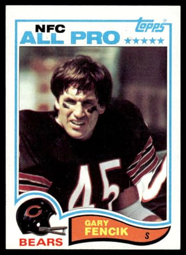 Football 1982 Topps 296 Gary Fencik AP Bears