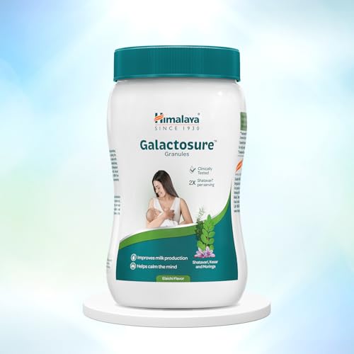 Image of Himalaya Galactosure | Lactation Supplement | Shatavari| Moringa, Saffron|Elaichi flavour|200 gm| Galactosure Granules for breast feeding