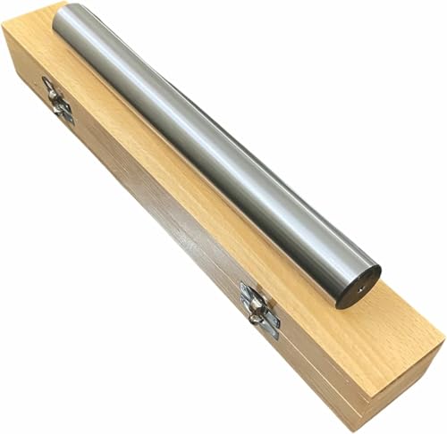 Dimensioni standard: la barra di test di allineamento del tornio ZAPTON è progettata per adattarsi a torni standard con un foro del mandrino di 272 mm, rendendolo compatibile con una vasta gamma di macchine. Precisione entro 2 micron. Max. runout: 0 cm. Lunghezza totale: 272 mm.