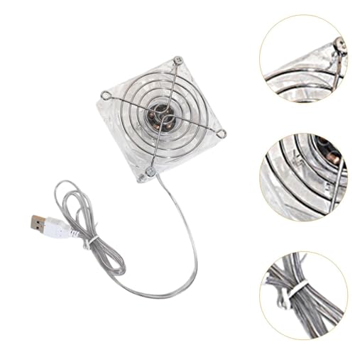 MYCENSE Ventilador de resfriamento da gaiola de hamster, ventilador de ar de resfriamento de verão,