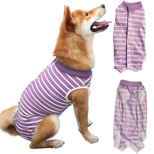 LOMSUXA Tuta Recupero per Cane Maschio e Femmina, Tutina Chirurgica, XL