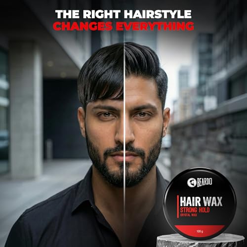 Beardo Cera Fijadora para Cabello 100 gm Brillo miniatura 7