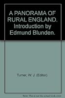 A PANORAMA OF RURAL ENGLAND. Introduction by Edmund Blunden. B004KN22N6 Book Cover