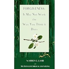 Forgiveness Audiolibro Por Warren Lamb, Truth in Love Biblical Counseling arte de portada
