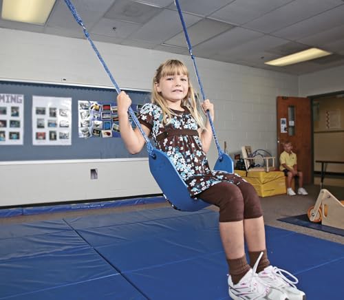 Image of Abilitations Integrations Adjustable Sling Swing includes 2 Carabineers for Two-Point Suspension