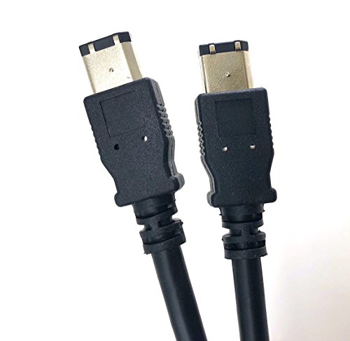 Micro Connectors, Inc. 10 feet Firewire IEEE 1394 6 Pin Male to 6 Pin Male Cable (E07-210)