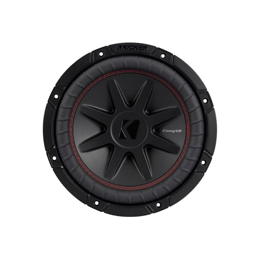 Kicker 52CVR102 - CVR10 CompVR 10-Inch (25cm) Subwoofer, DVC, 2-ohm