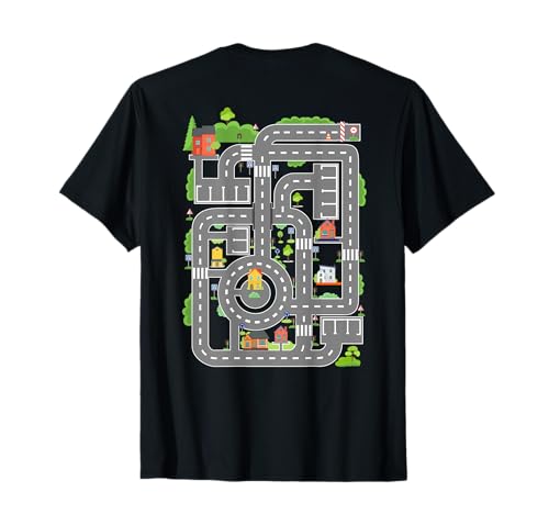 Camiseta Play Cars On Dad's Back, divertida para niños y padres, juega Camiseta