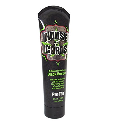 Pro Tan HOUSE OF CARDS Ruthlessly Dark Hemp Black Bronzer - 9 oz.