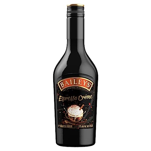Baileys Espresso Creme Liqueur | Festive Gift | 17% vol | 50cl | Coffee Liqueur | Taste of Fresh Columbian Ground Coffee | Enjoy in an Espresso Martini