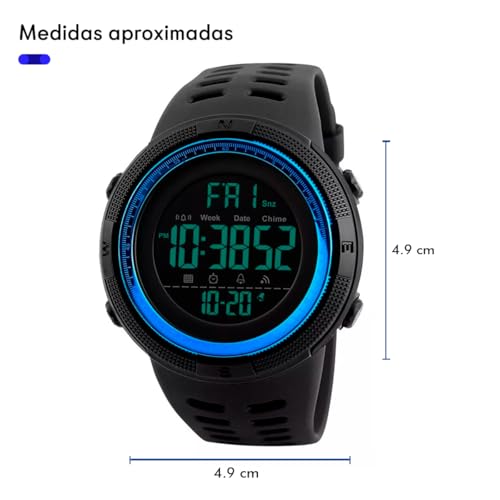 La mejor comparación de reloj digital barato los 5 más buscados. 2 reloj digital barato marca BLACK MAMUT (2)