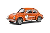 vw 1303 farben Jägermeister Tribute,1974, Die-cast, Fensterkarton mit Kunststoffsockel