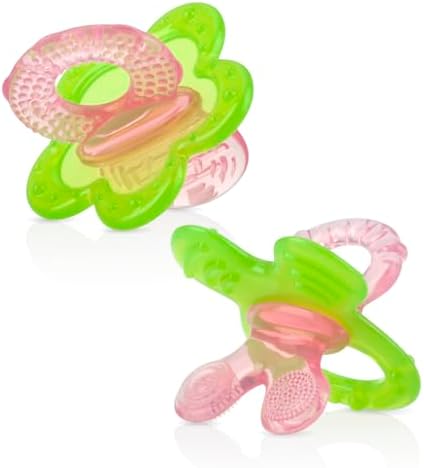 Nuby Mordedor e Massageador Rosa