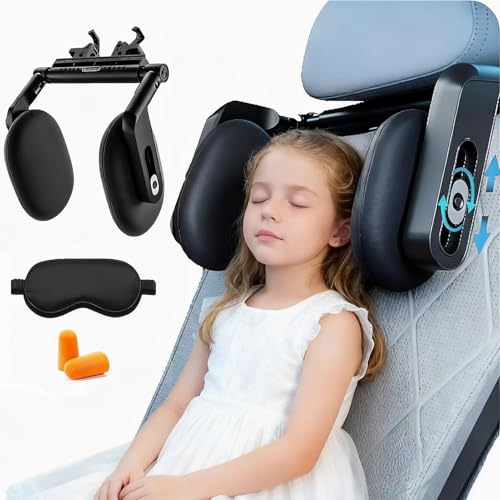 Almohada de reposacabezas para auto con soporte de cuello ajustable miniatura 1