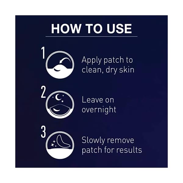 PanOxyl PM Overnight Spot Patches, Advanced Hydrocolloid Healing Technology, Fragrance Free, 40 Count Pack of 1