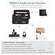 4K@60Hz HDMI Audio Extractor Splitter Converter, Hdmi zu HDMI + Optical Toslink SPDIF + 3.5mm Stereo Analog Audio, hdmi 2.0b Audio Embedder Inserter für PS5,Xbox, mit Optisches Digital kabel