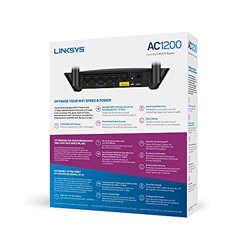 Redes, Personal Computer ac1200 linksys Marca Linksys (3)