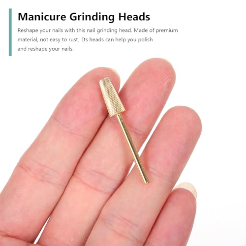 Foret à ongles en acier tungstène HEALLILY pour manucure