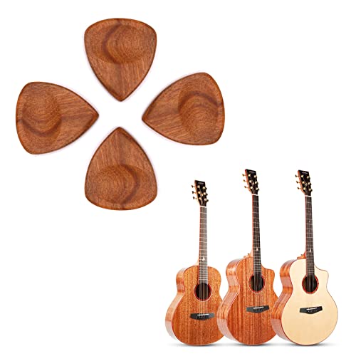 Médiators En Bois Médiators Guitare Acoustique Médiators Ensemble De 4 Médiators Flexibles Qualité Supérieure Pour… - Les Beatles, Paul McCartney, John Lennon, RIngo Starr, George Harrison Médiators En Bois Médiators Guitare Acoustique Médiators Ensemble De 4 Médiators Flexibles Qualité Supérieure Pour… – Image 7