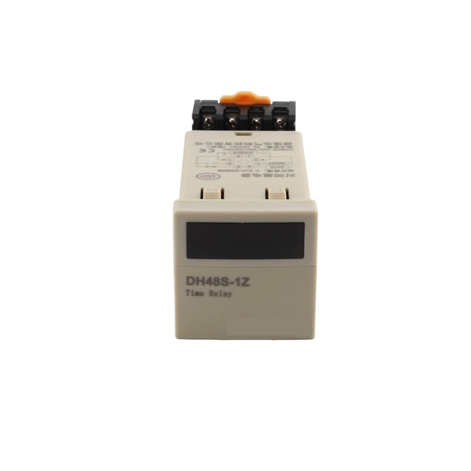 Interruptor de relé de Tiempo programable LED Digital DH48S-1Z con Base de Enchufe 12V 24V 220V 380V Temporizador de retardo 0,01 S-99H99M(AC220V)