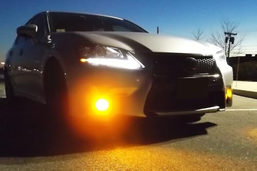 Lámparas LED Ámbar para Niebla Lexus/Toyota iJDMTOY miniatura 3