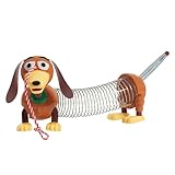 Disney and Pixar Toy Story Slinky Dog Jr Pull Toy, Toys for 3 Year Old Girls and Boys, Kids Toys for Ages 18 Month by Just Play