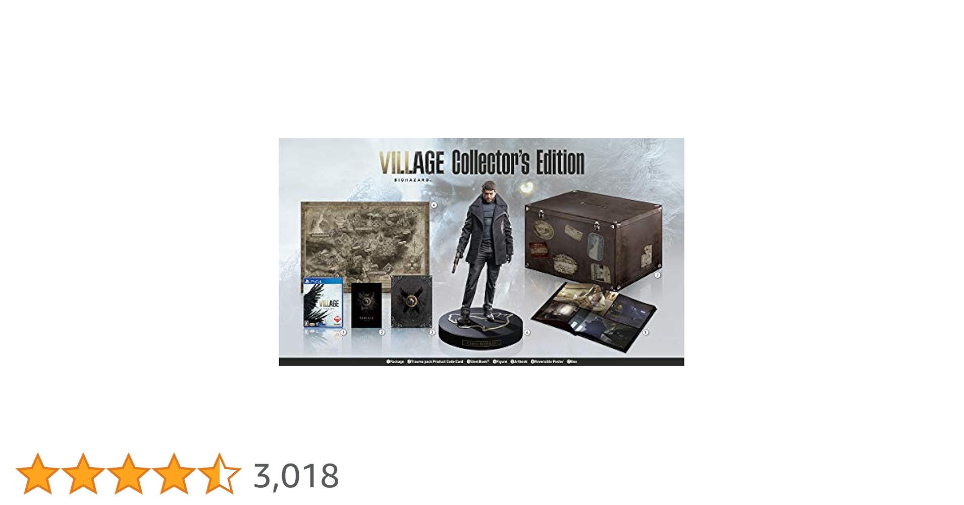 Amazon.co.jp: 【PS4】BIOHAZARD VILLAGE COLLECTOR'S EDITION