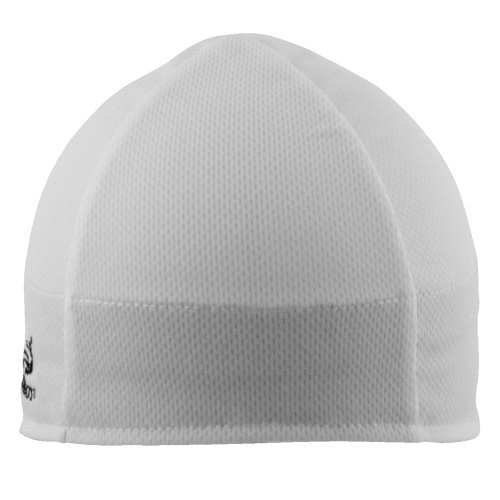 Headsweats Mid Cap - Gorro Pirata de Ciclismo para Hombre, Color Blanco, Talla Talla única