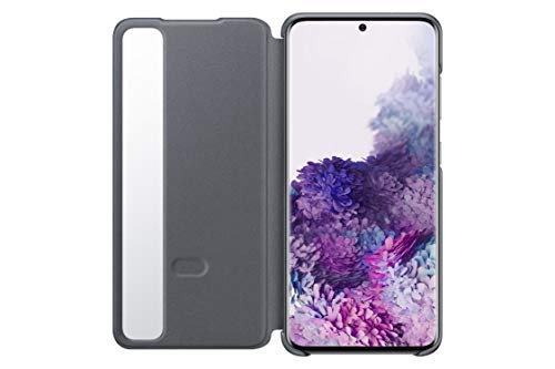 Capa Protetora Clear View Cinza Galaxy S20 Plus