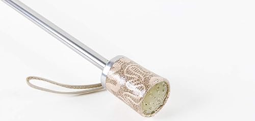 Miniatura 5 de Honeystore Sombrilla bordada con flor 3D plegable UV con encaje clásico