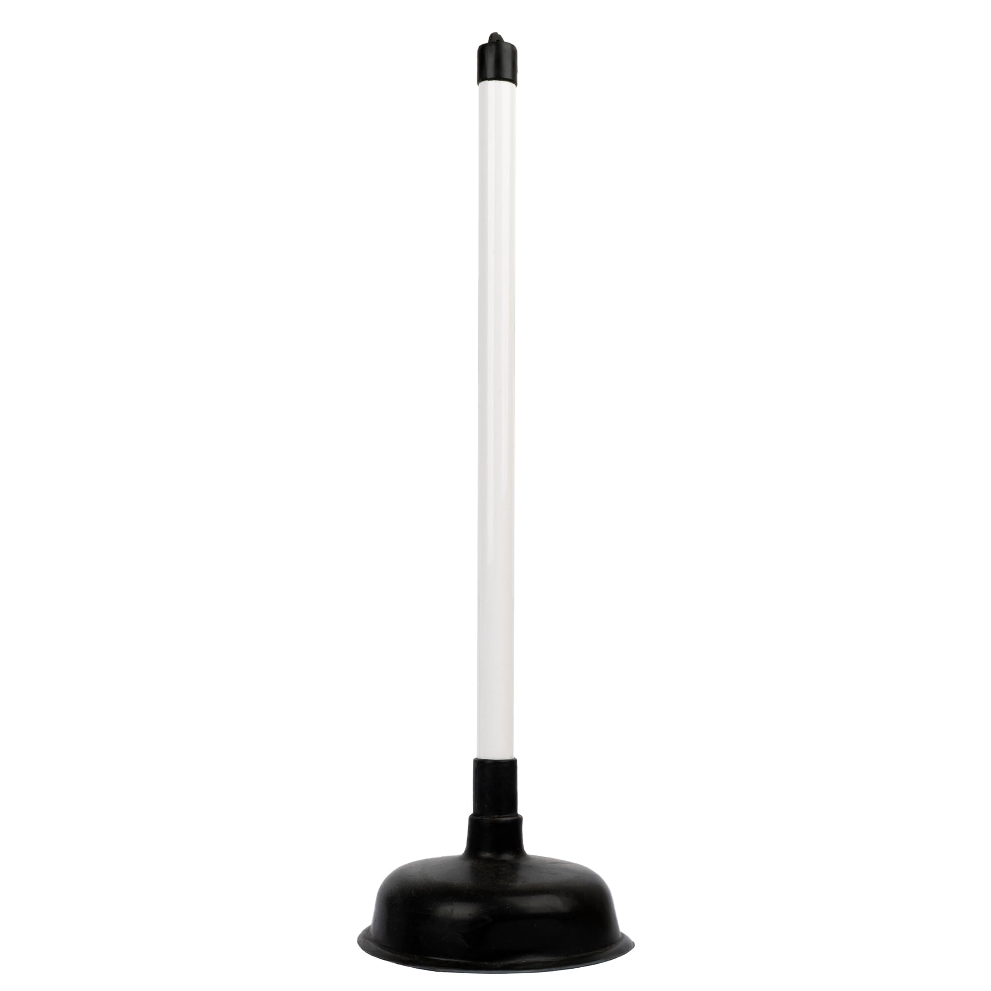 Navoys 5.5" Sink Plunger with 17" Handle – Strong Suction Rubber Drain Plunger for Kitchen & Bathroom, Sinks, Shower Drain, Bathtubs (5.5" Head / 17" Handle)