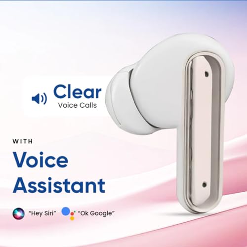 Image of 145 Gaming TWS Earbuds | 50 Hrs of Playtime | Bluetooth v5.4 with AI-ENC | Skin Friendly Ear Cushions | Environmental Awareness | 45ms Low Latency Gaming | IPX5 Water & Sweat Resistant
