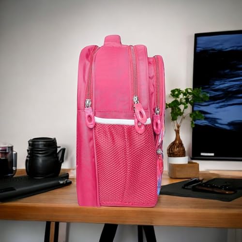 Stylbase Cartoon Printed School Bag for Boys and Girls | Waterproof Backpack Bag for Travelling Sports | Kids Bag Ideal for UKG Nursery 1st Class | School Bags for 5 7 Years 15 Inches