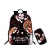 Produktbild Twhoixi Anime Death Note Rucksack Student Schultasche ranzen Laptop Rucksack Schulter Buch Tasche Rucksack