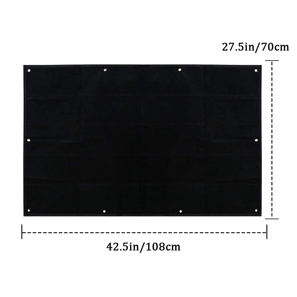 Tactical Military Patch Holder Board Hook & Loop Morale Patch Panel (108x70cm)