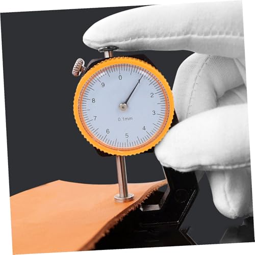 Calibrador de Espesor de Cabeza Plana de Acero CHILDWEET para Medición Precisa de Joyería, Papel, Película, Alambre, Cuero y Metal, Rango 0-10 mm miniatura 6