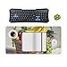 Fresh Fruits in The Basket Desk Mat Non-Slip Laptop Writing Pad Large Keyboard Mousepad with Rubber Base 23.6