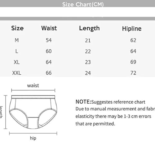 Image of Women's Panties Soft & Shine Cotton Lycra Panty Skin Friendly Fabric Briefshipster (Pack of 3) (L)