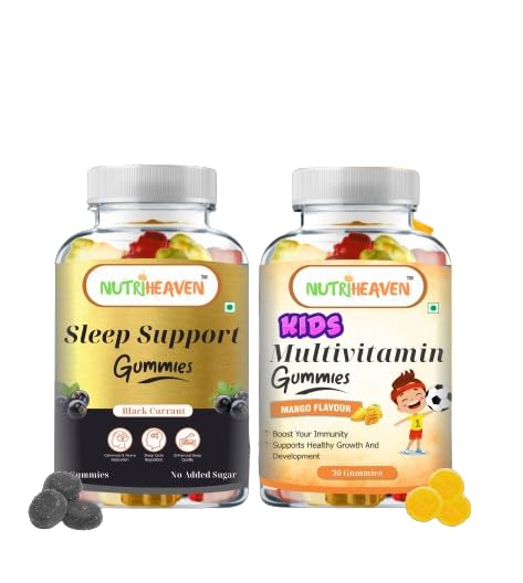 NUTRI HEAVEN Kids Multivitamin Gummies for Kids Multvitamin for Kids Gummies Mango Flavour Immunity Support & Sleep Support Gummies | Melatonin Ashwagandha, Chamomile extract & L-Theanine (B0D6GBDH8X) Amazon Price History, Amazon Price Tracker