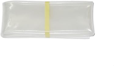 Heat Shrink Tubing 1.0 inches (25 mm), Inner Diameter 1.0 inches (25 mm), Inner Diameter 1.0 inches (25 mm), Flat Width 1.6 inches (41 mm), Clean Without Printing; Shrink Ratio 2:1 (25 mm to 12.5 mm),